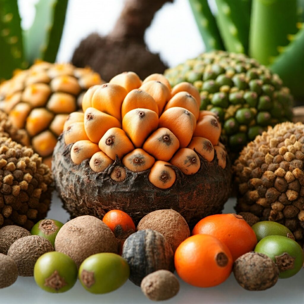 Cycad and Aloe Seeds