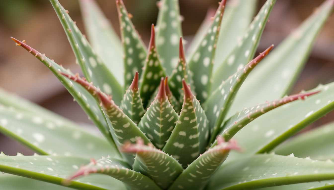 Aloe maculata a closer look