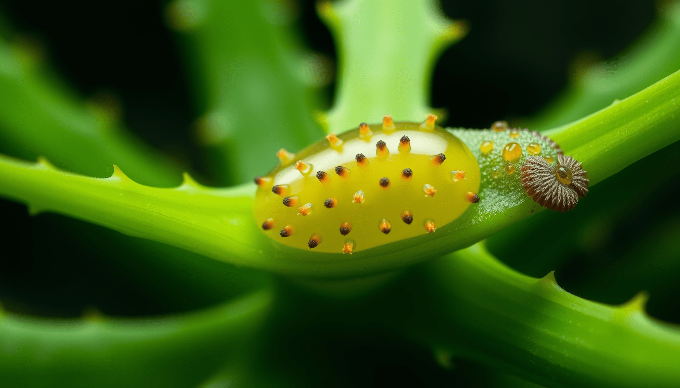 Aloe seed anatomy and germination