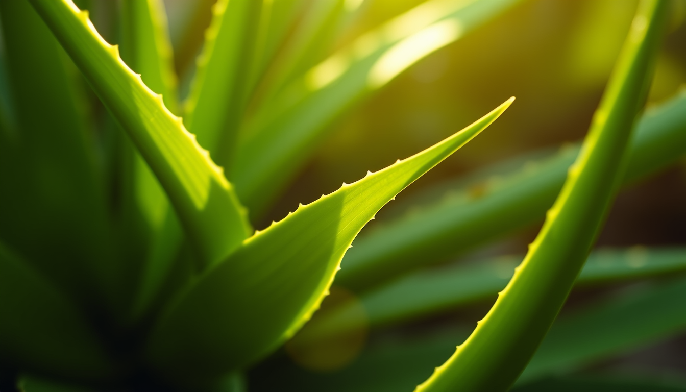 Aloe vera for acne treatment