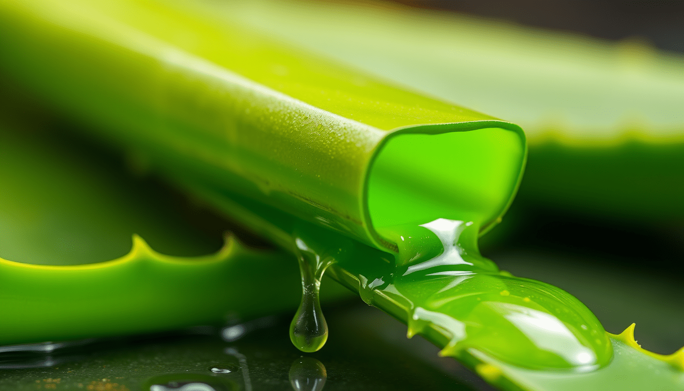 Aloe vera for dry skin