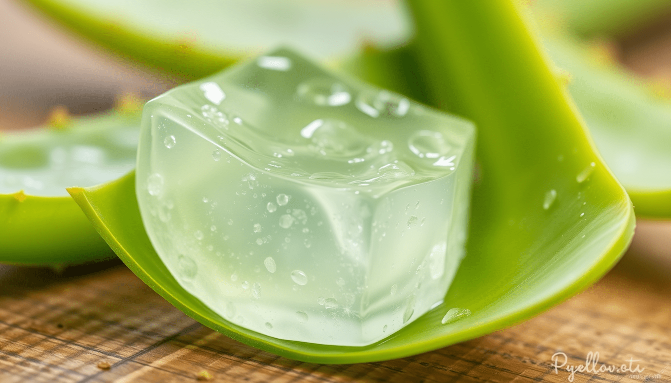 Aloe vera gel extraction and uses