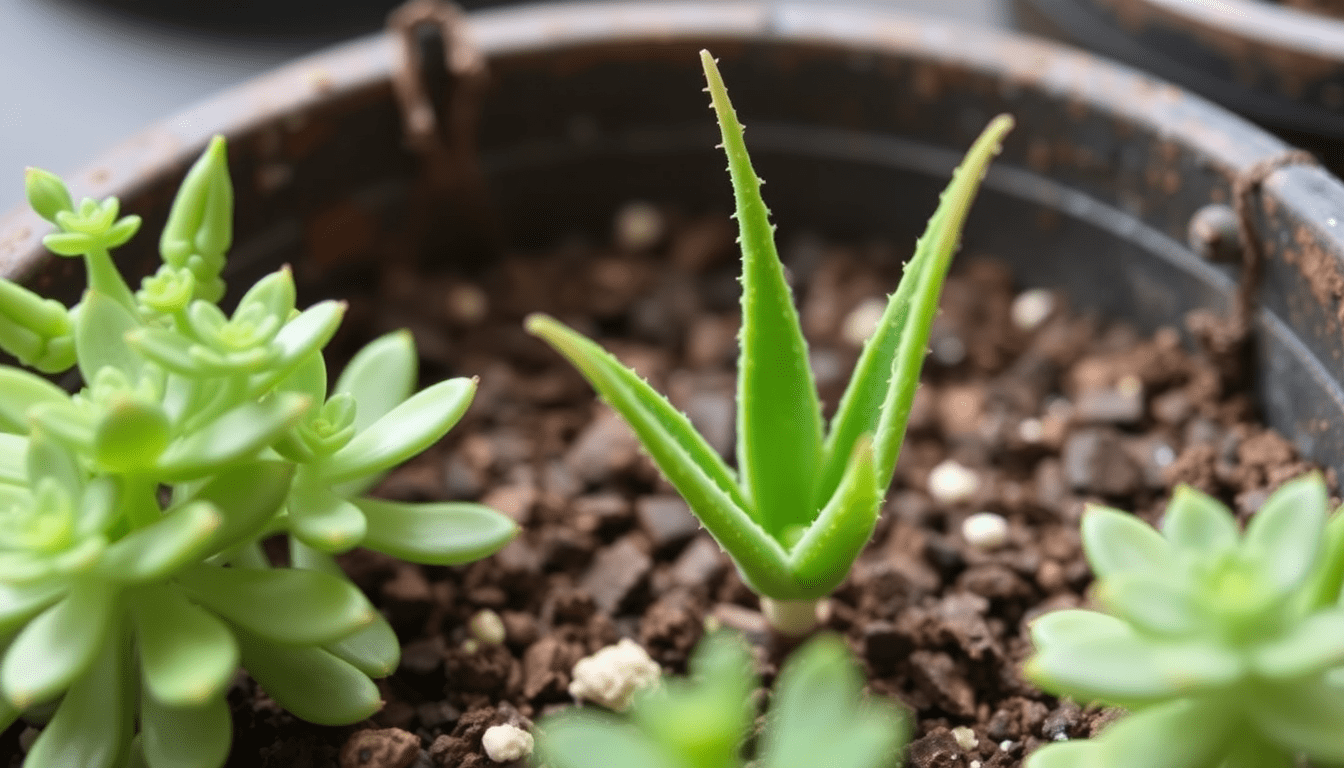 Choosing the right soil for aloe seedlings