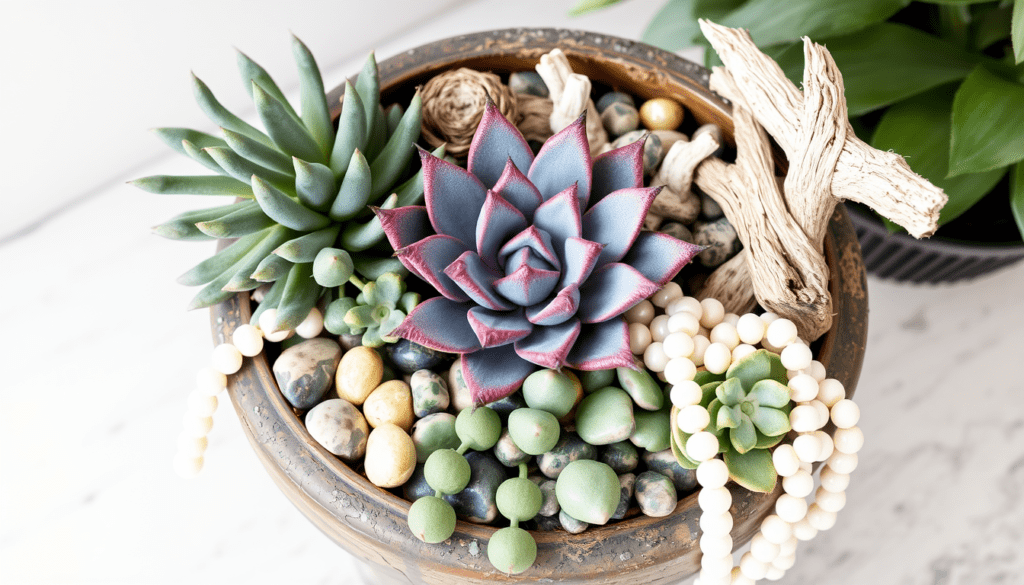 Creating a stunning succulent arrangement