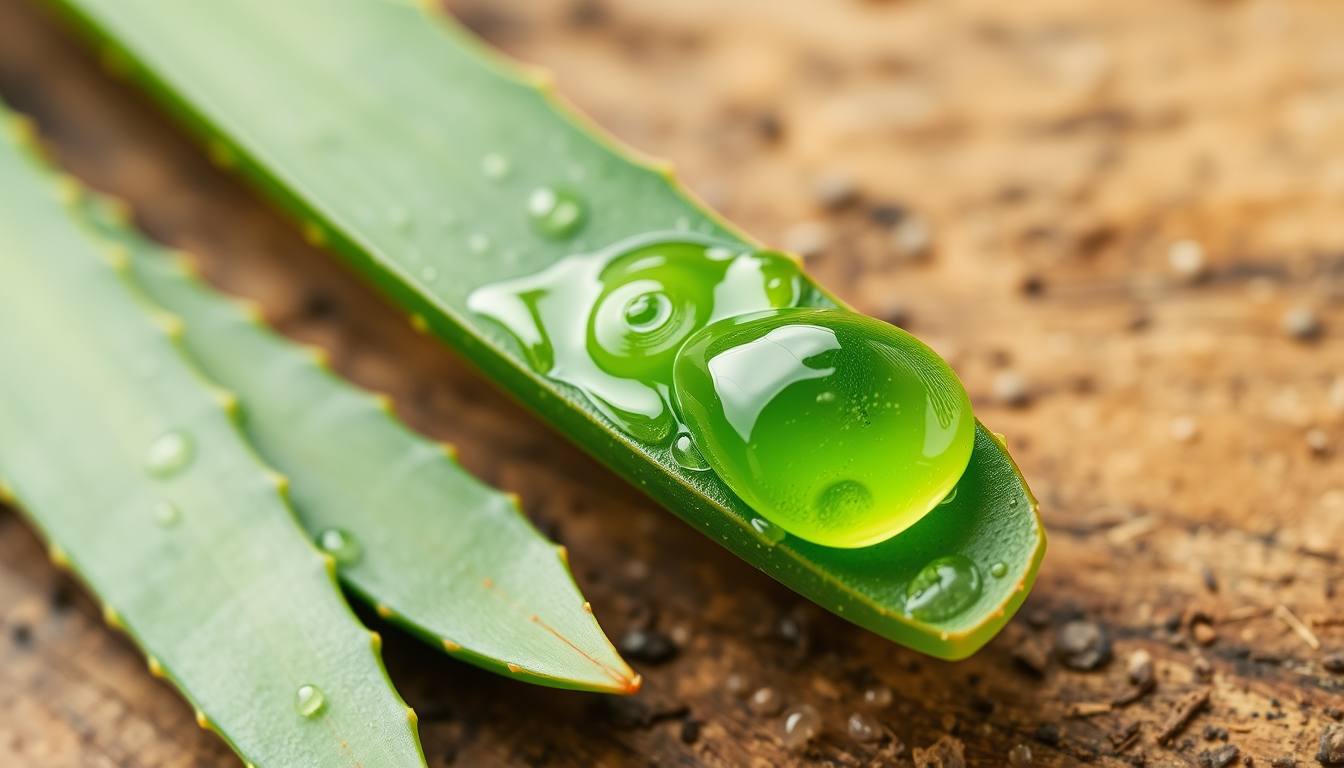 Creating an aloe vera first aid kit