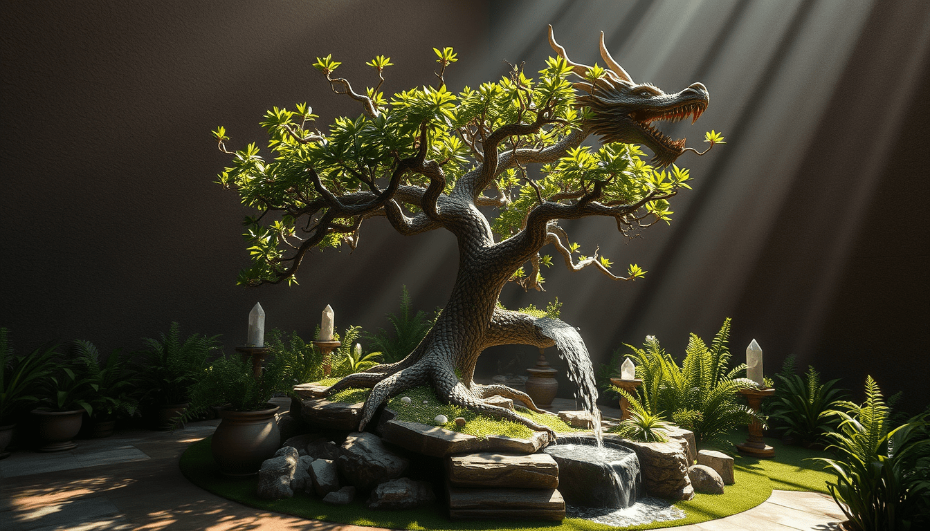 Dragon trees and feng shui