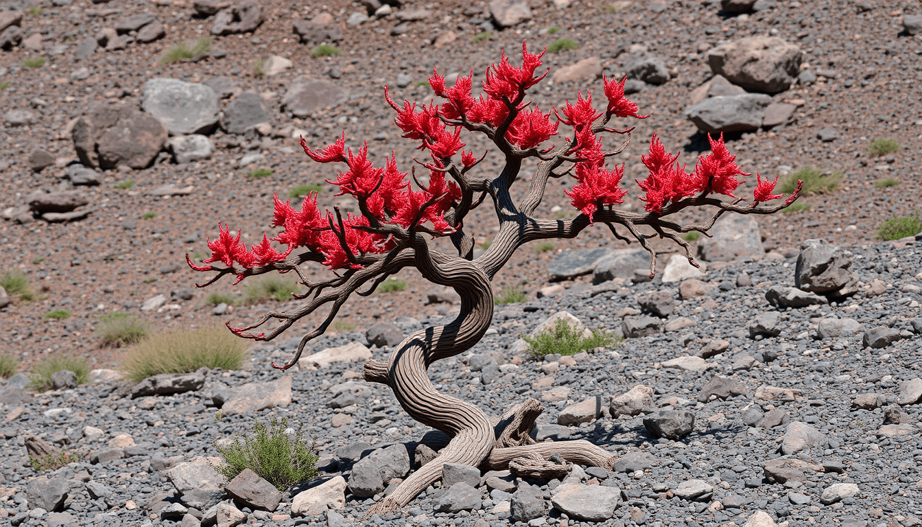 Dragon trees in the wild