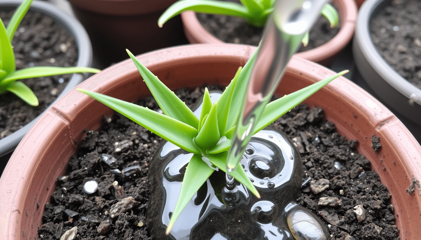 Feeding aloe seedlings for optimal development