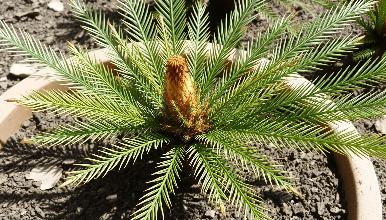 Fertilizing cycad seedlings for healthy growth