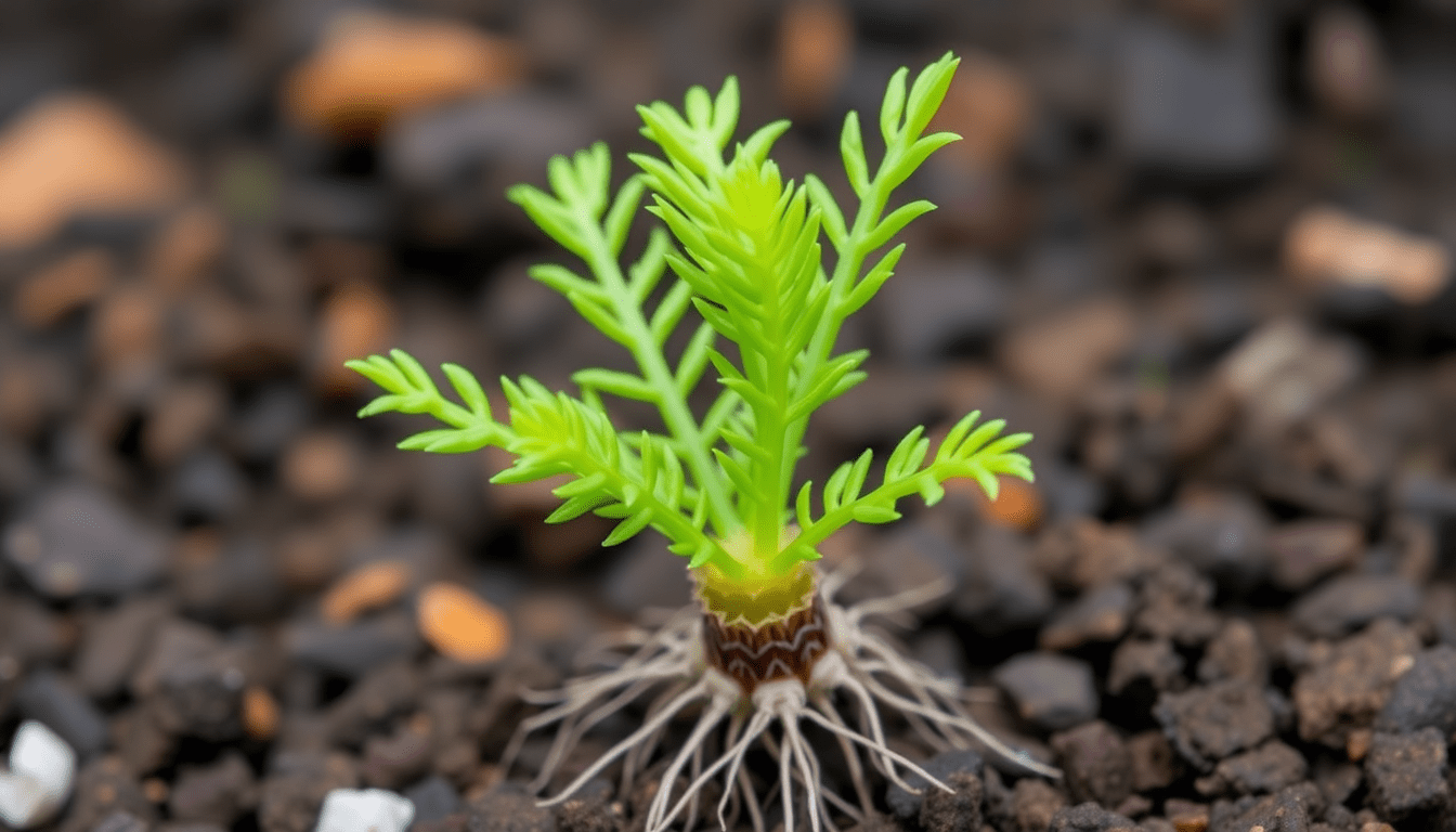 Fertilizing cycad seedlings for healthy growth