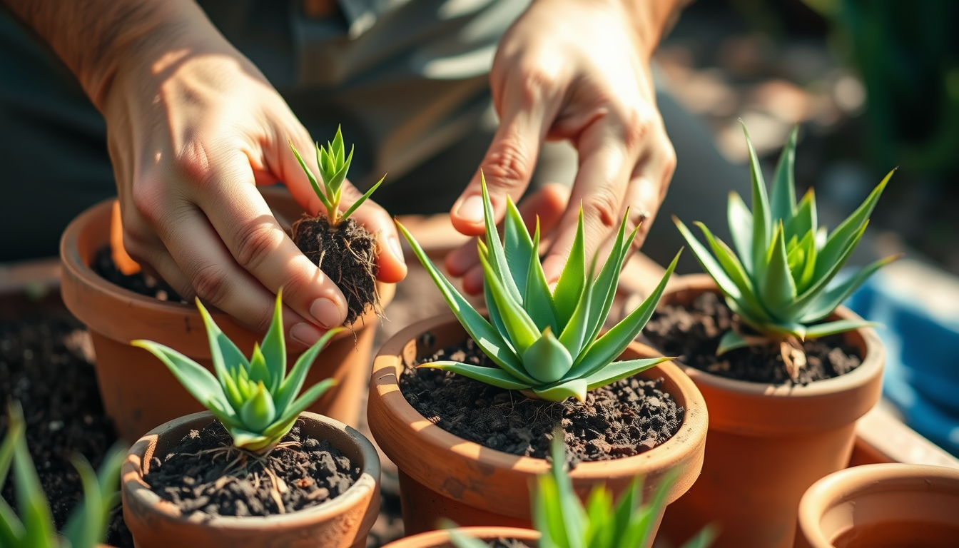 Growing aloe from seed