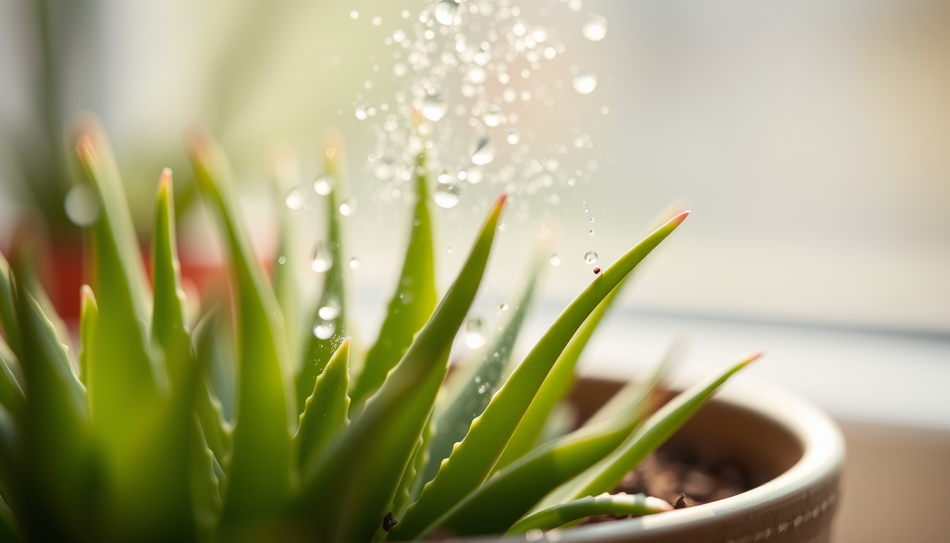 Growing aloe from seed