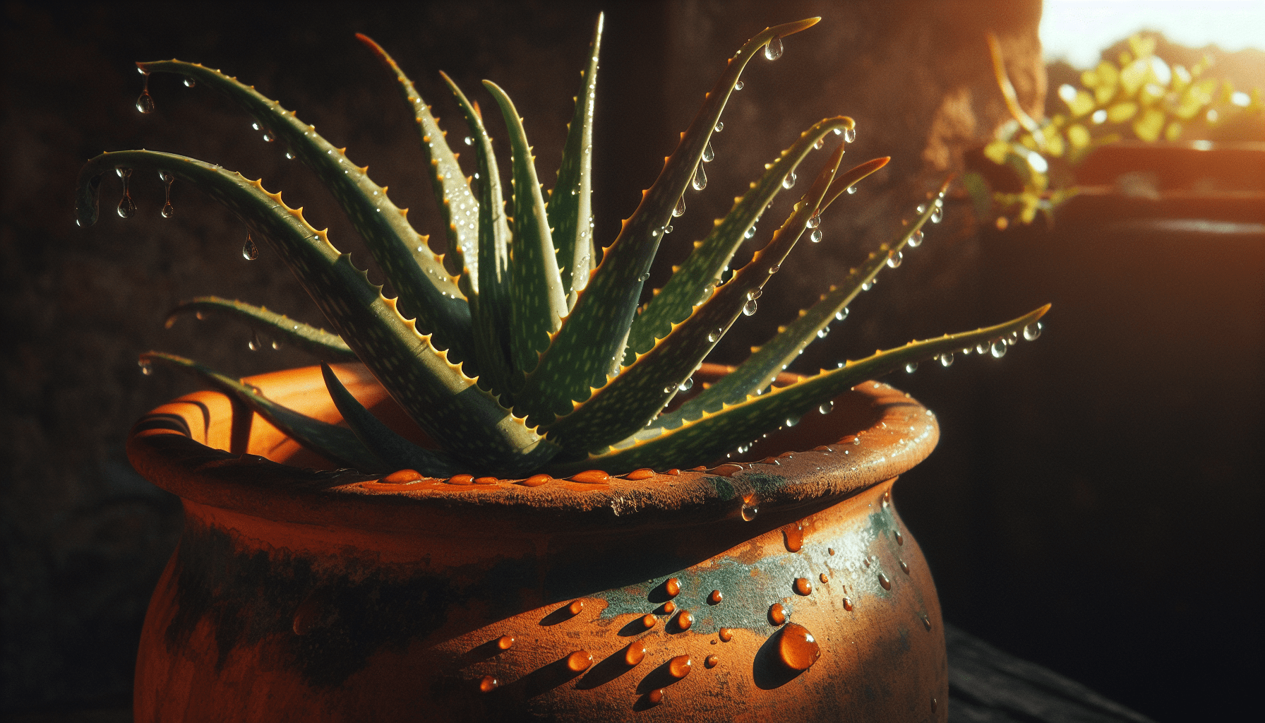 Growing aloe outdoors