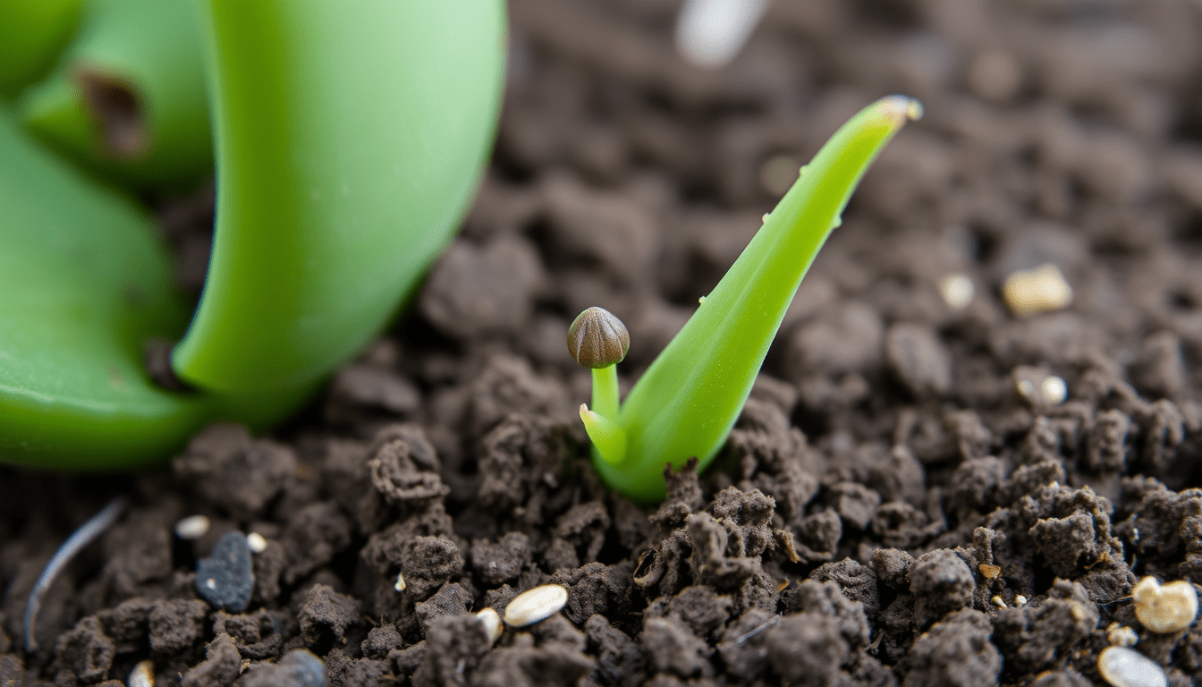 Growing aloe vera from seed