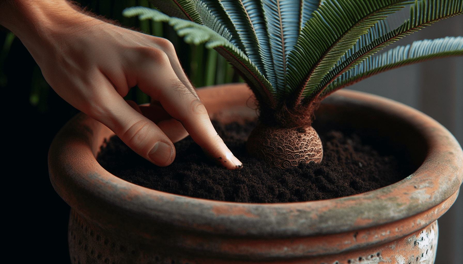 Growing cycads in containers