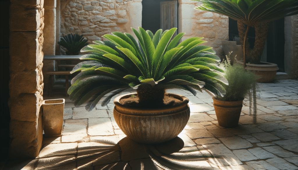 Growing cycads in containers