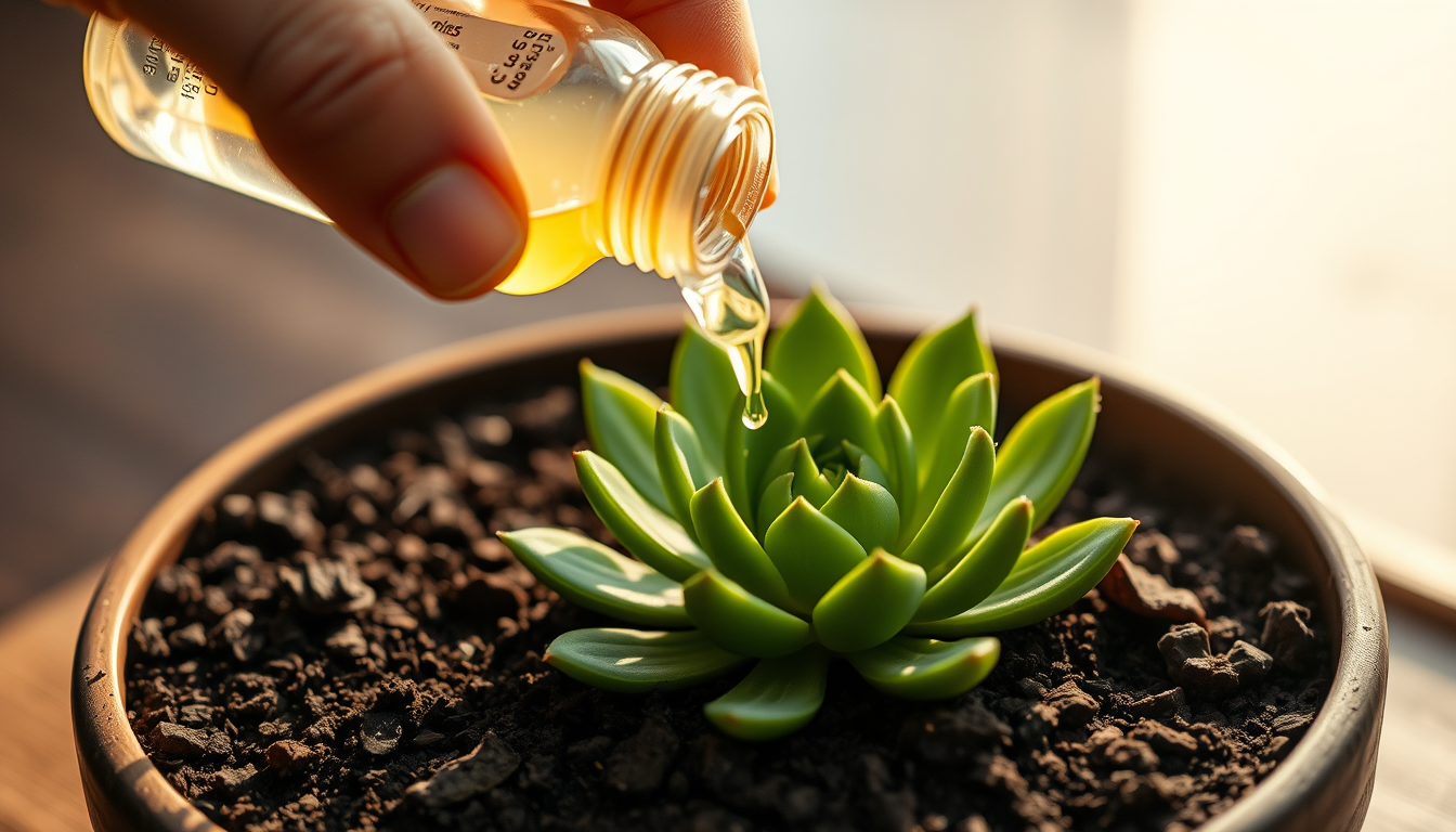 How to fertilize succulents