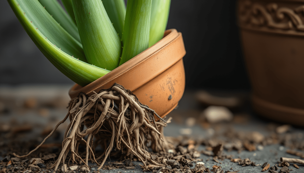 How to repot an aloe plant