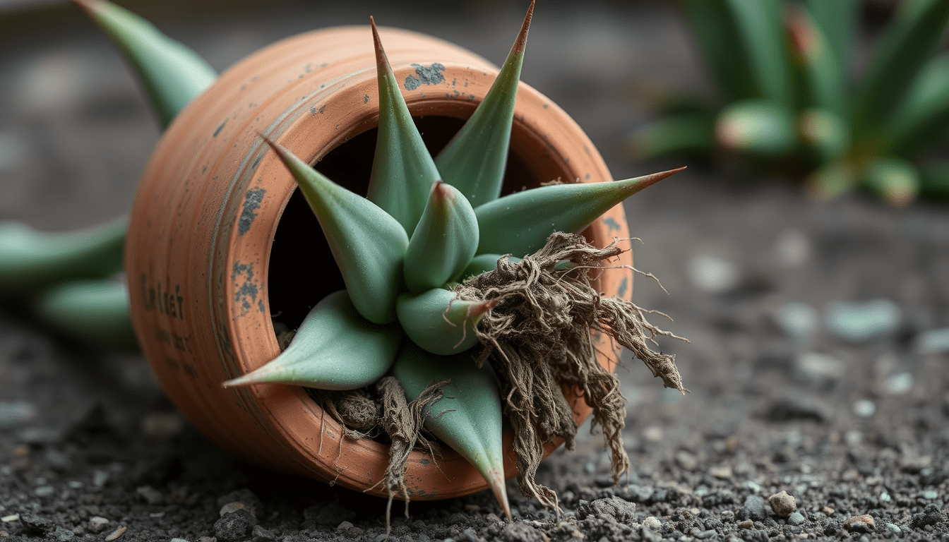 How to repot an aloe plant