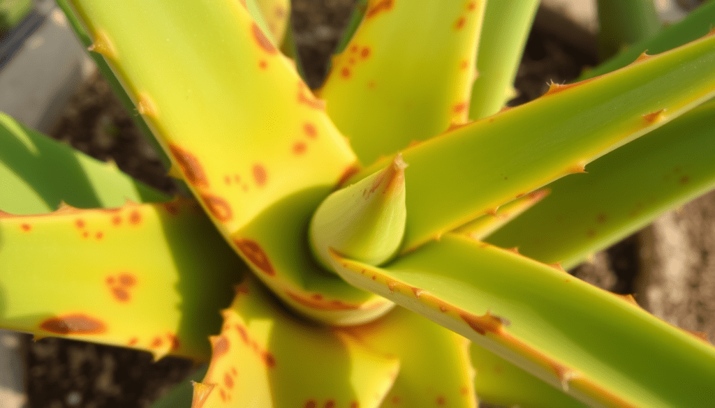 Identifying and treating aloe plant problems