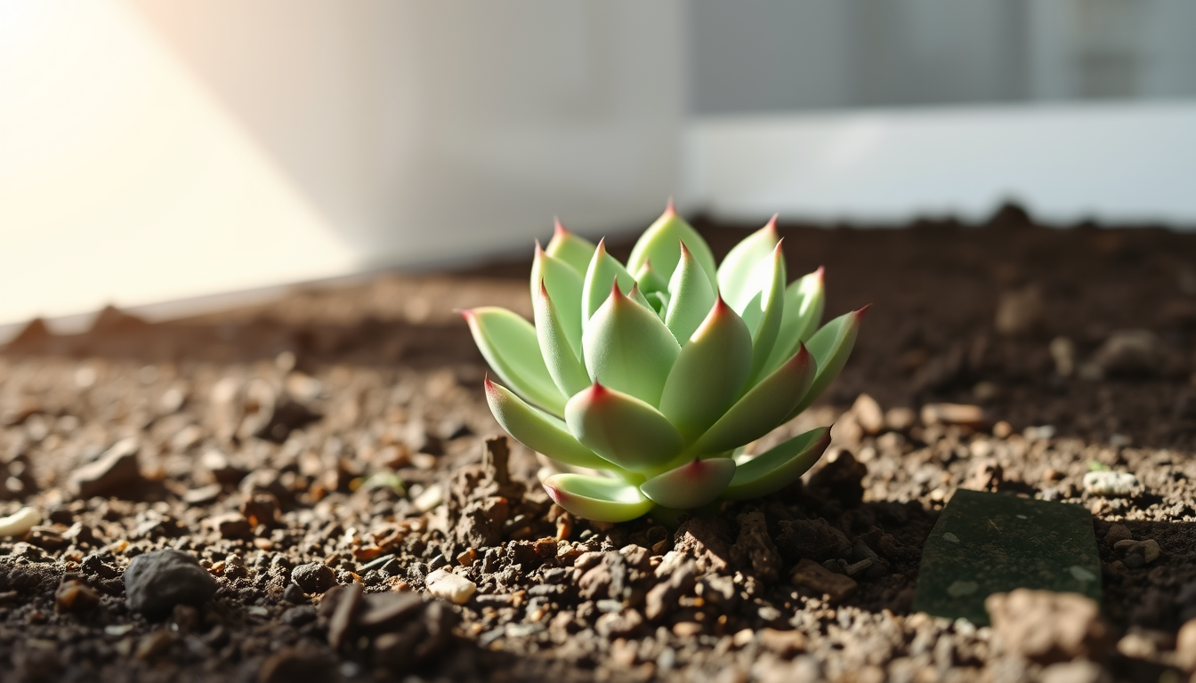 Pest control for succulents