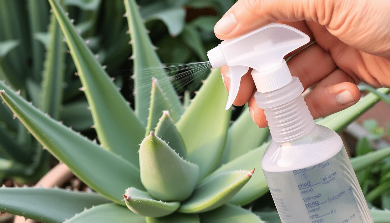 Protecting aloe from pests and diseases