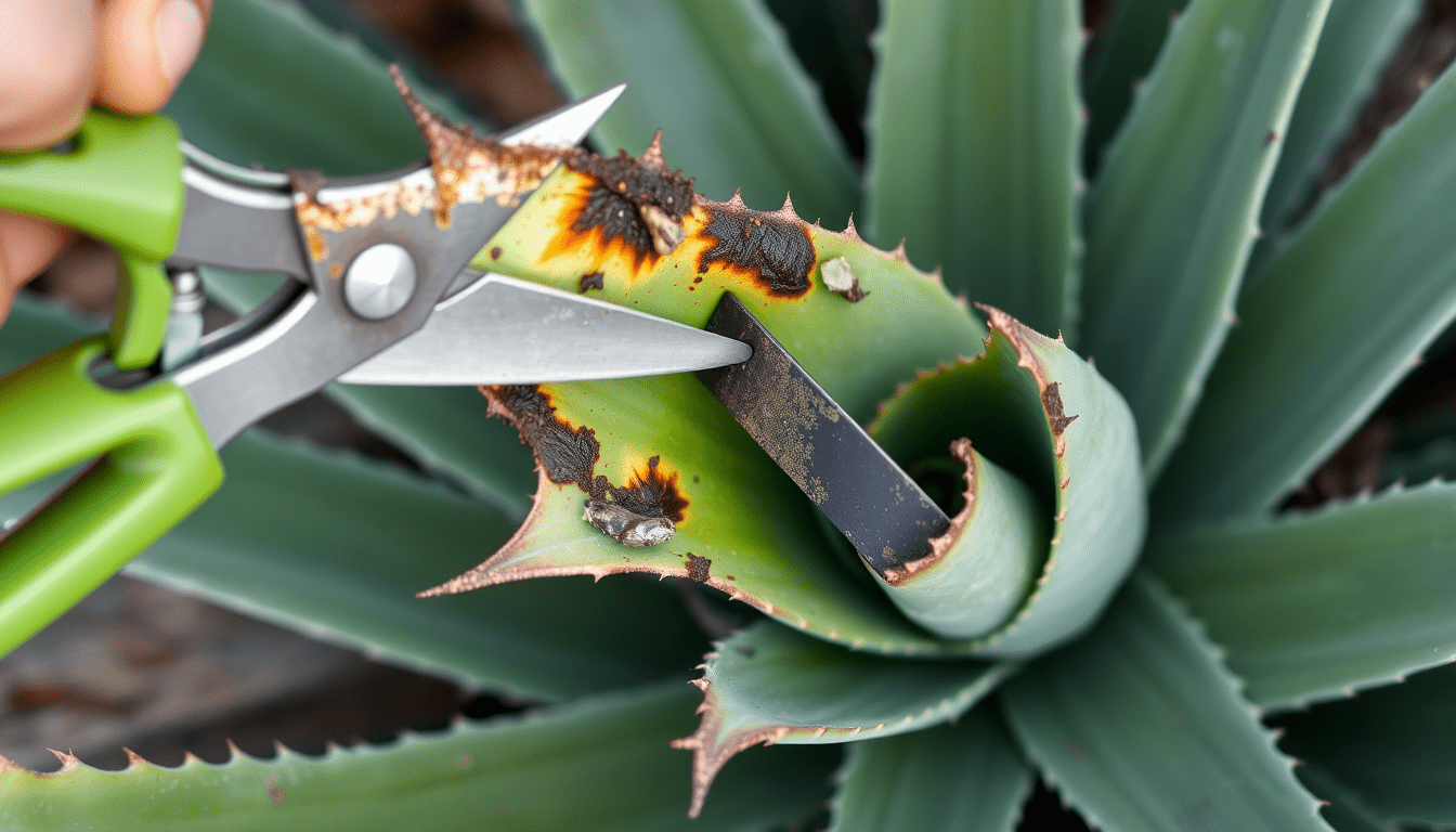 Protecting aloe plants from frost