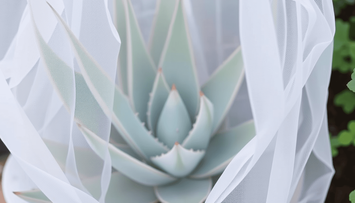 Protecting aloe plants from frost