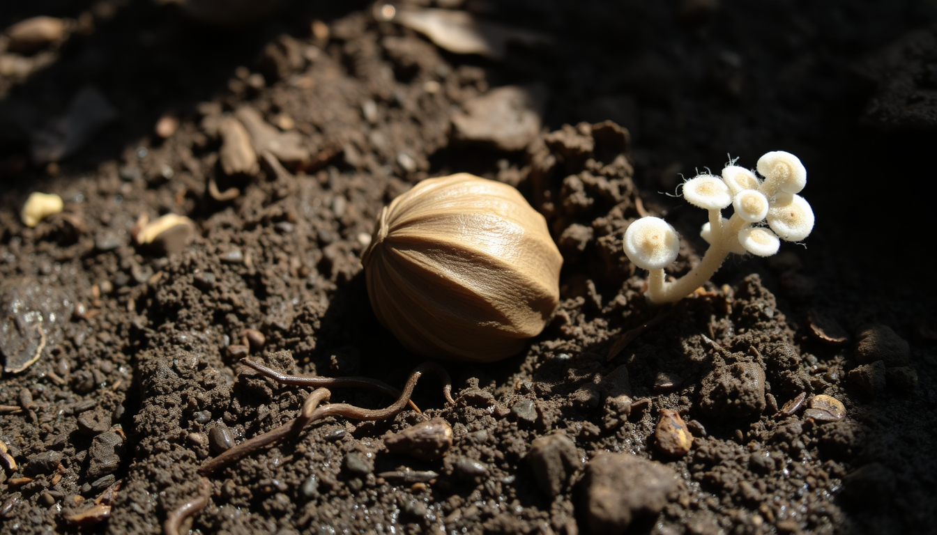 Sowing cycad seeds