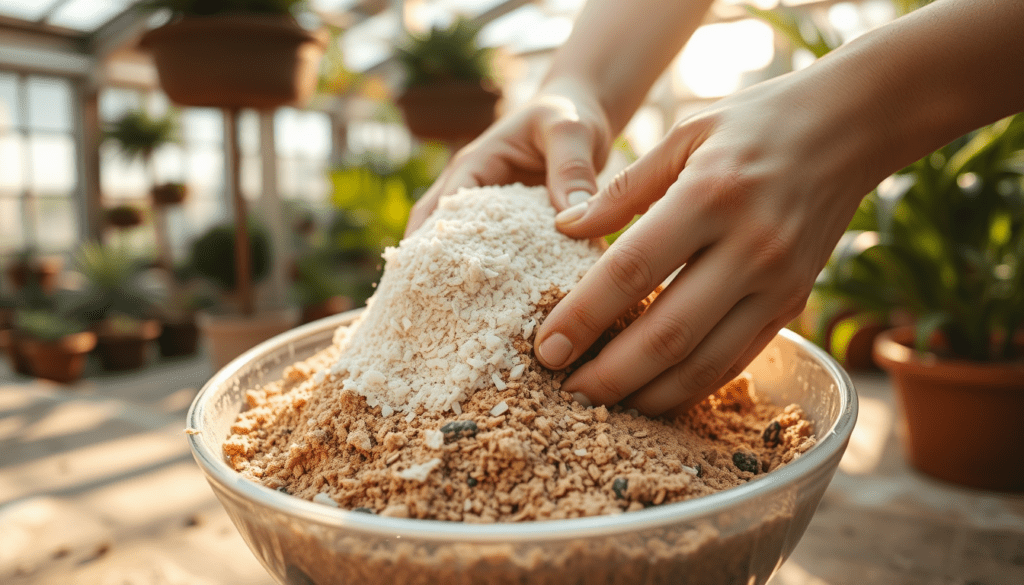 Sowing cycad seeds