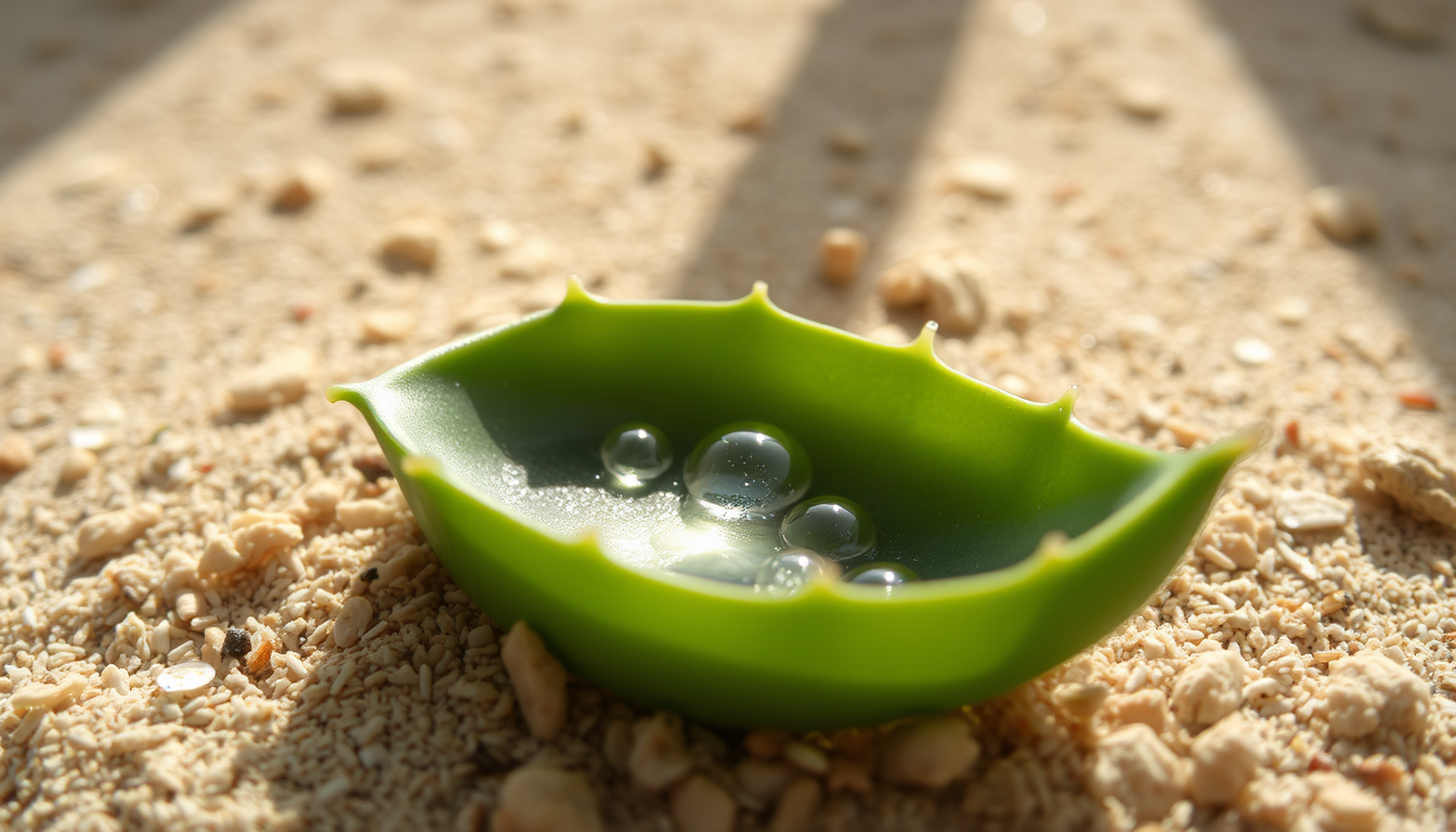 Storing aloe seeds for optimal viability