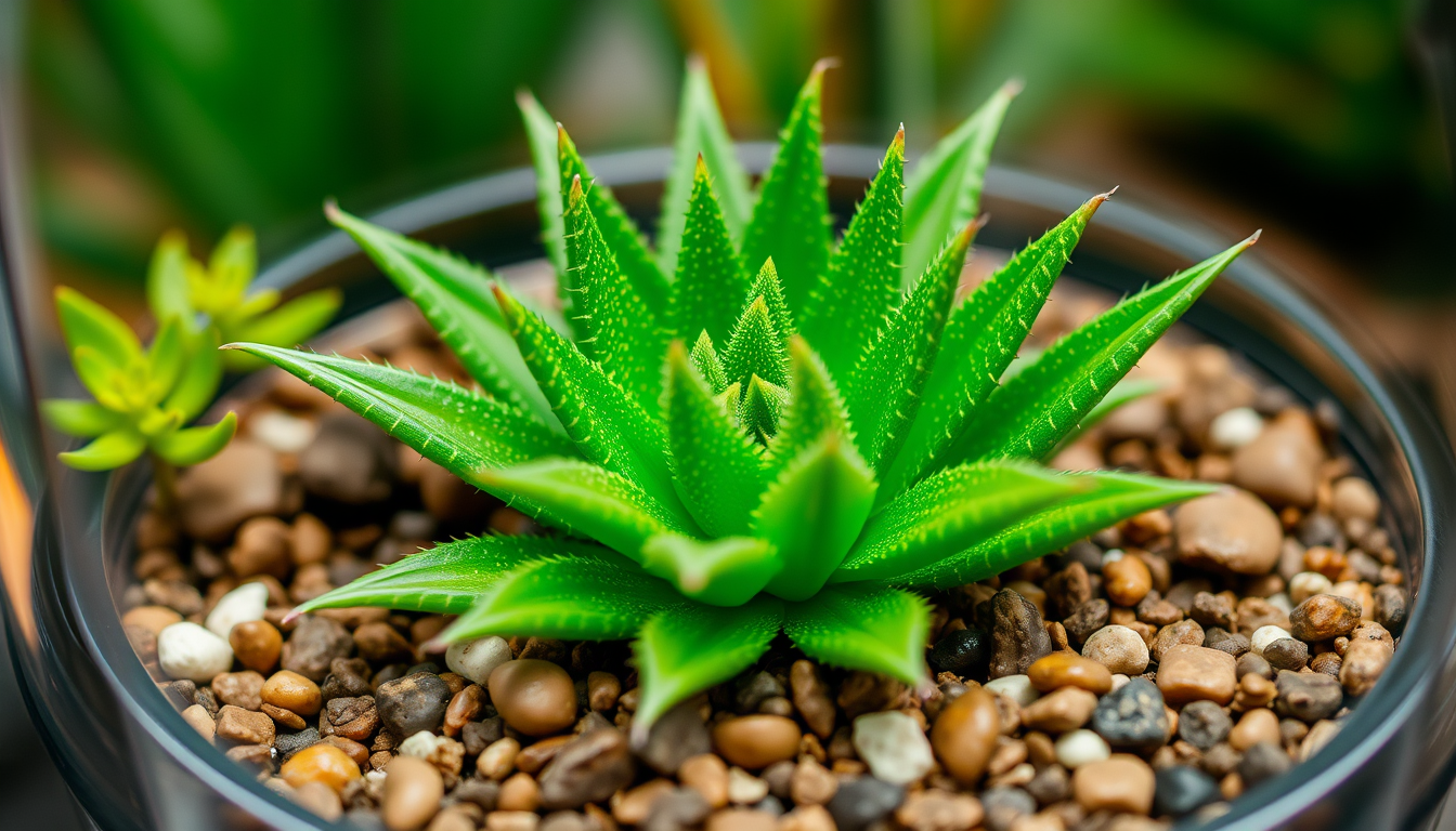 Succulents and terrariums