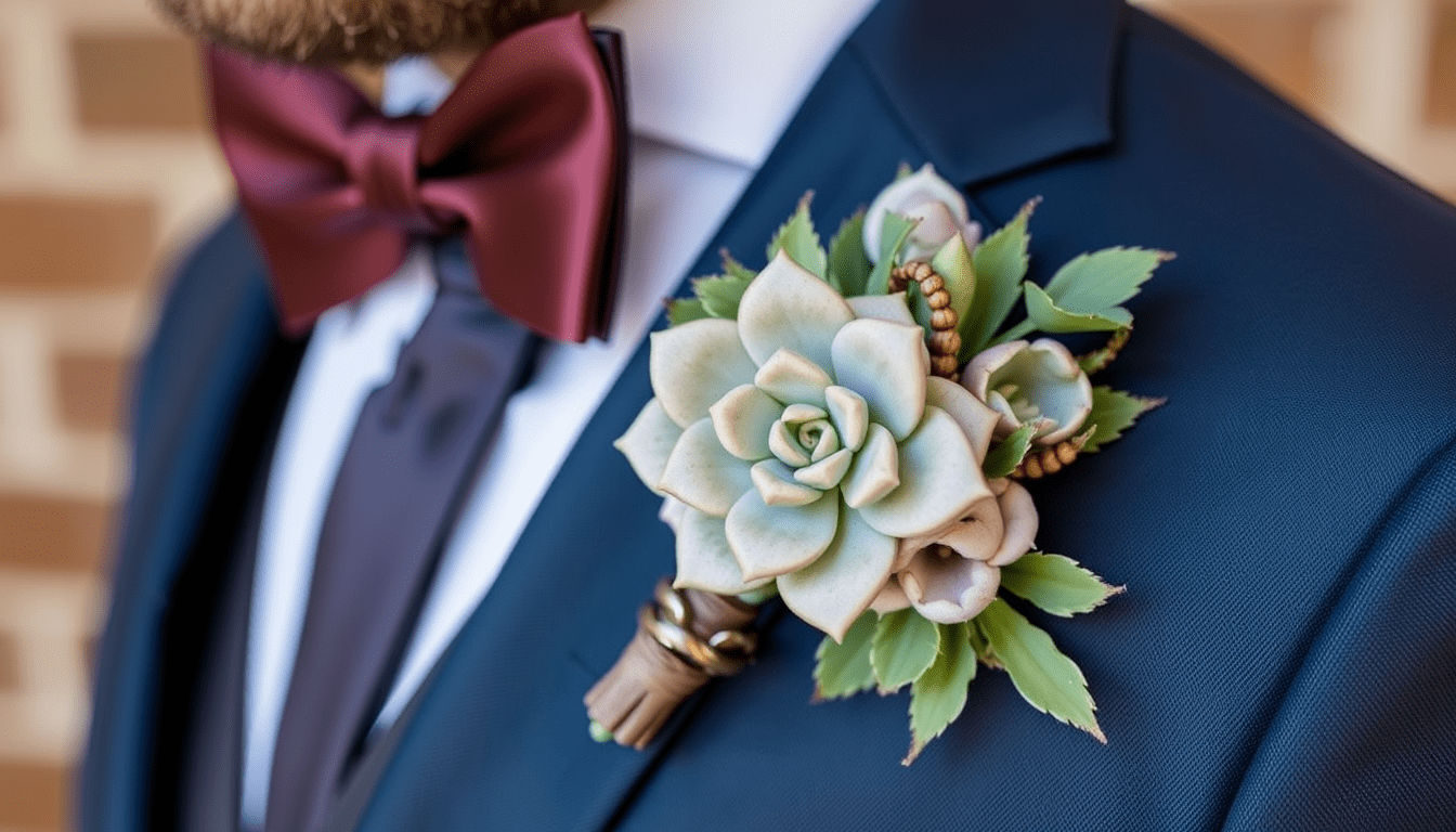 Succulents for wedding decor