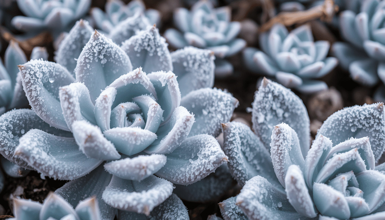 Succulents in different climates