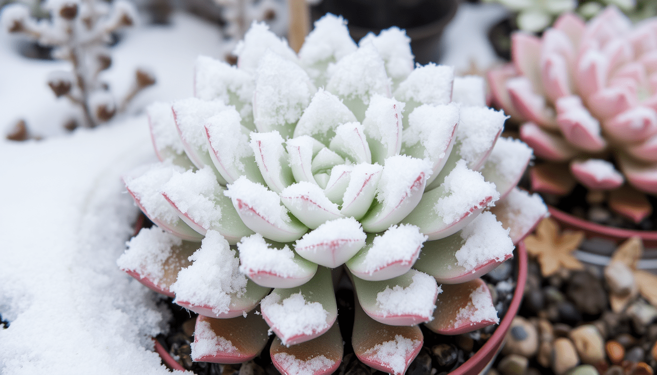 Succulents in different climates