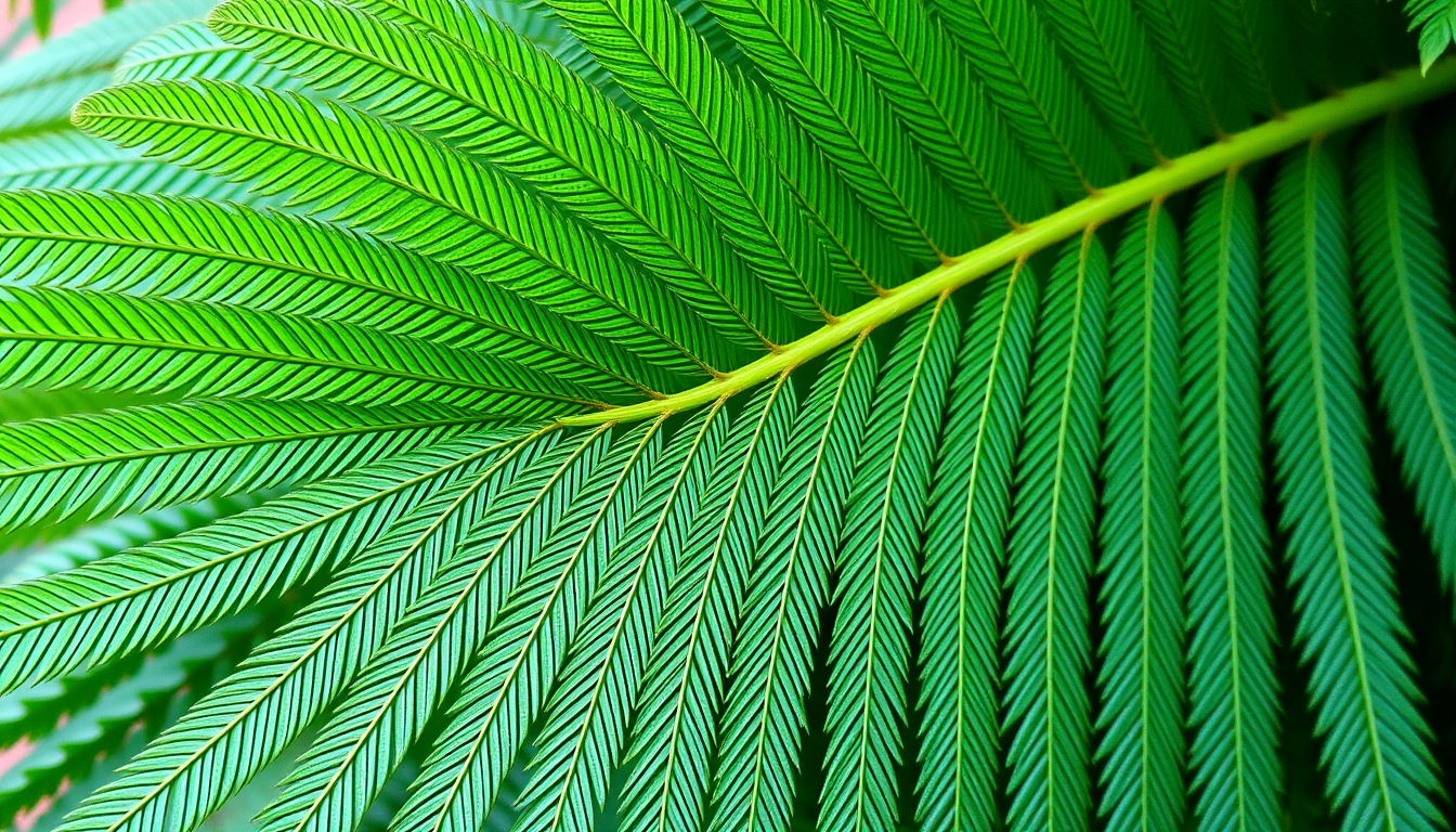 The beauty and elegance of cycad foliage