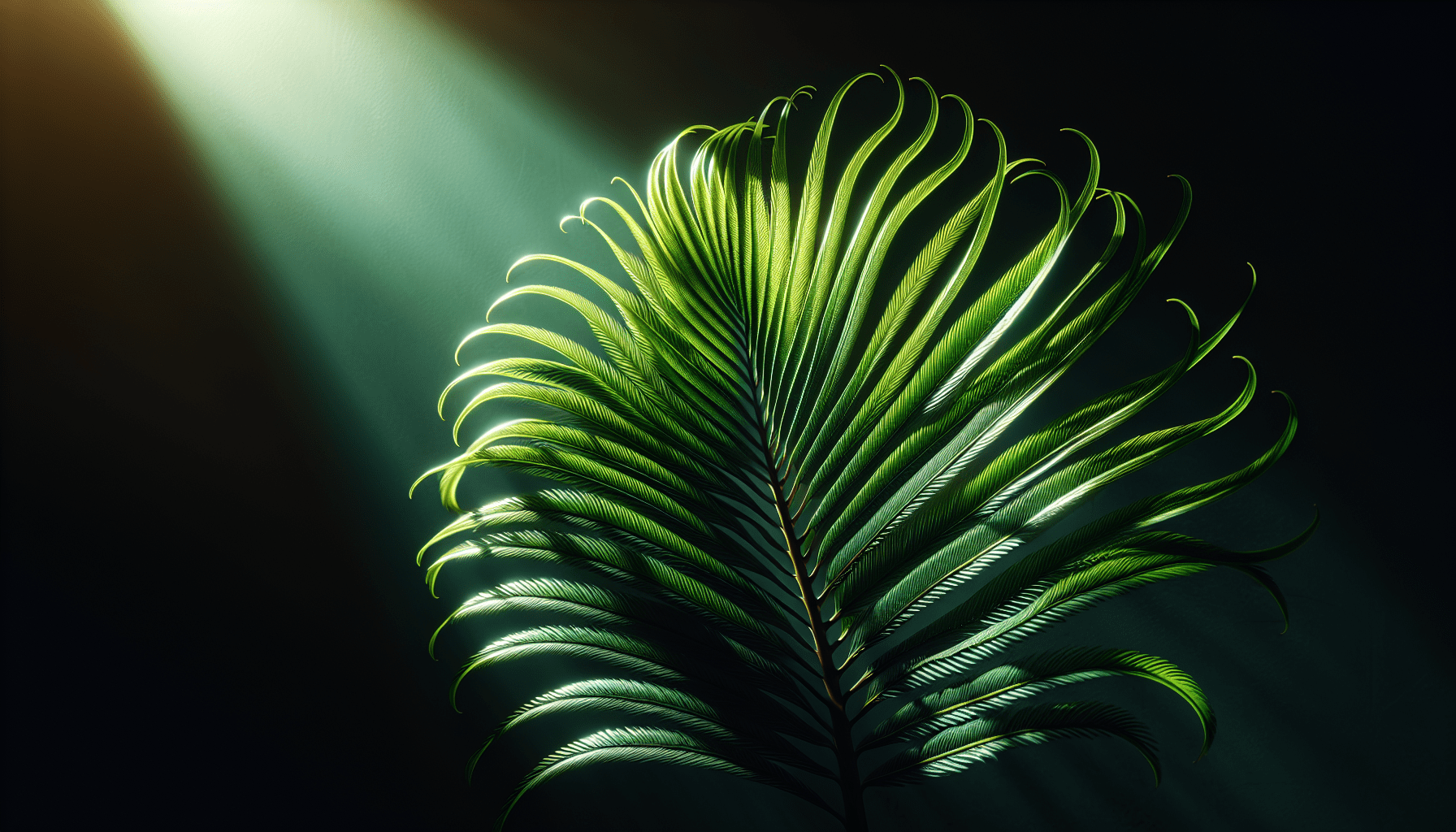 The beauty of cycad foliage