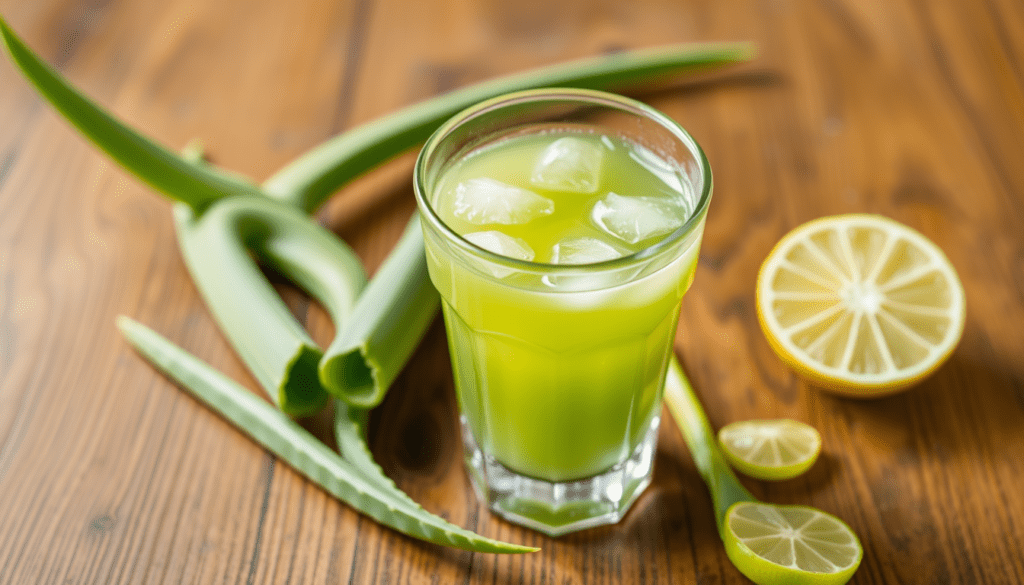 The benefits of aloe vera juice