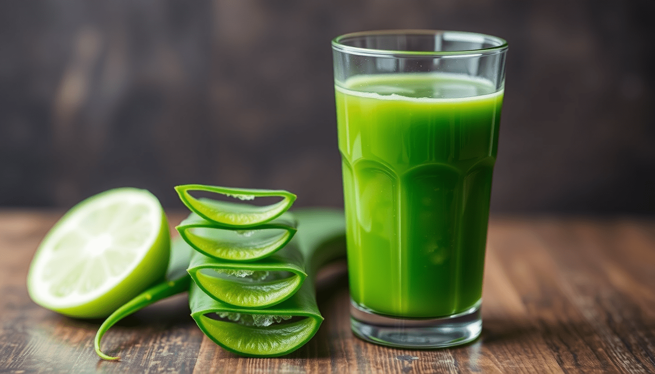 The benefits of aloe vera juice