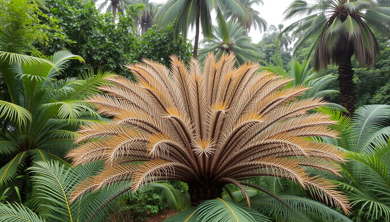 The global distribution of cycad species