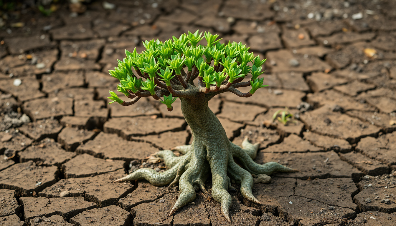 The lifespan of a dragon tree