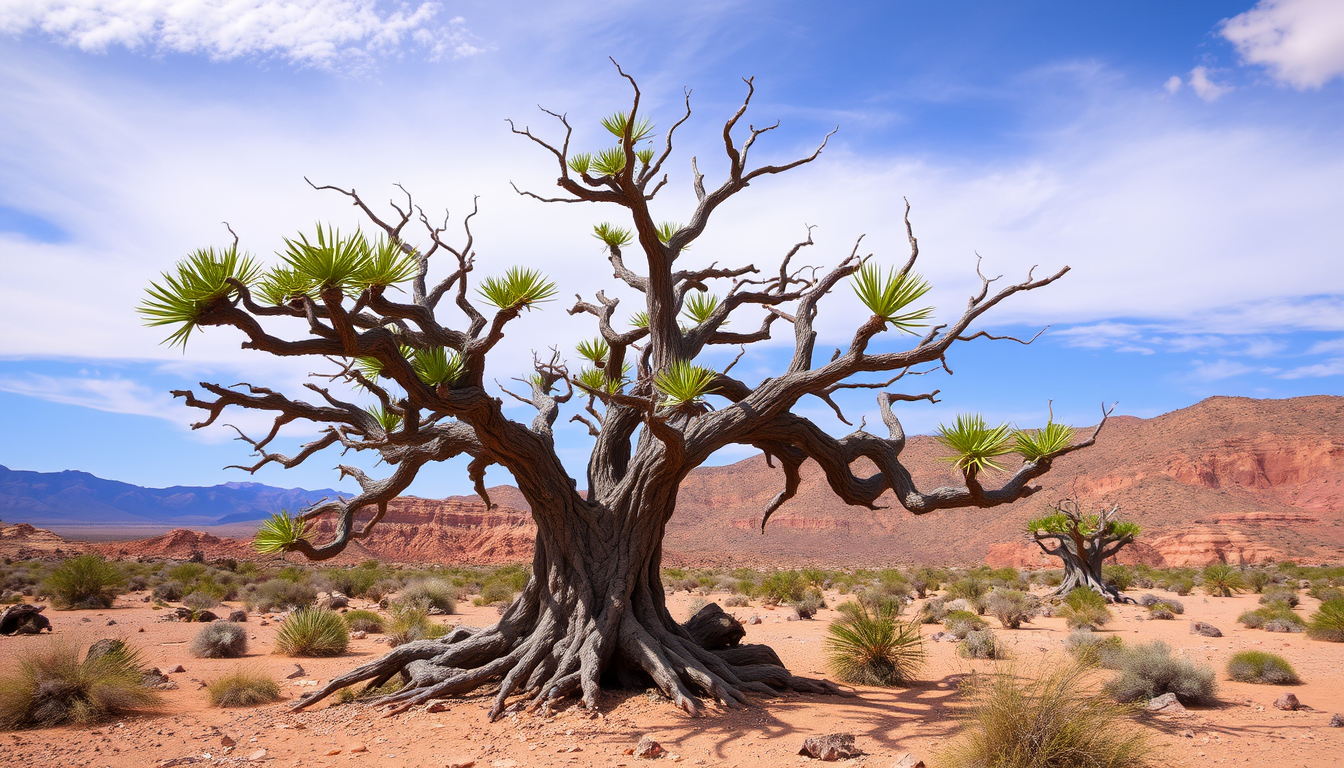 The lifespan of a dragon tree