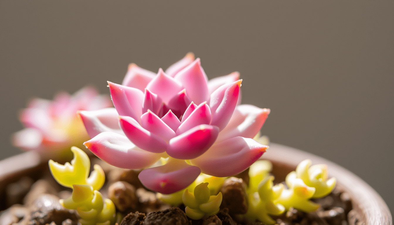 The magic of miniature succulents