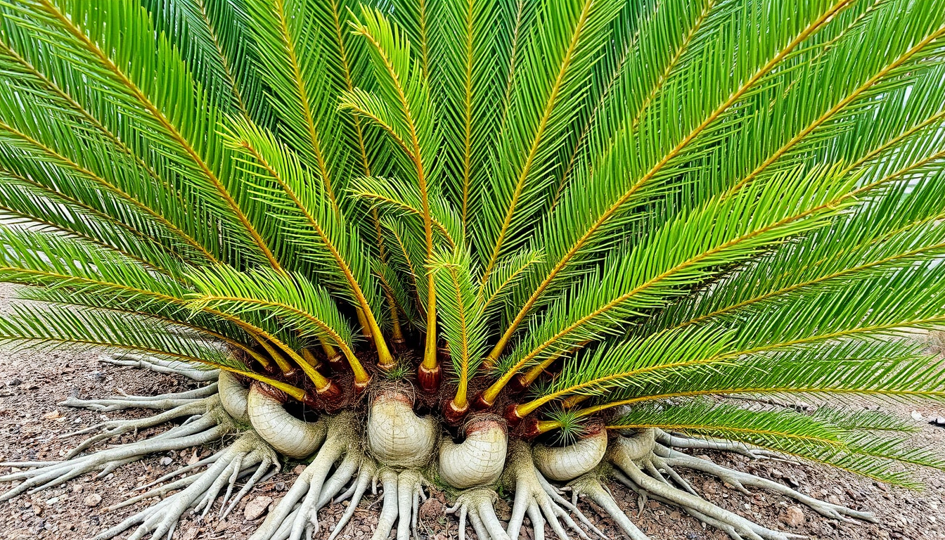 The role of cycads in carbon sequestration