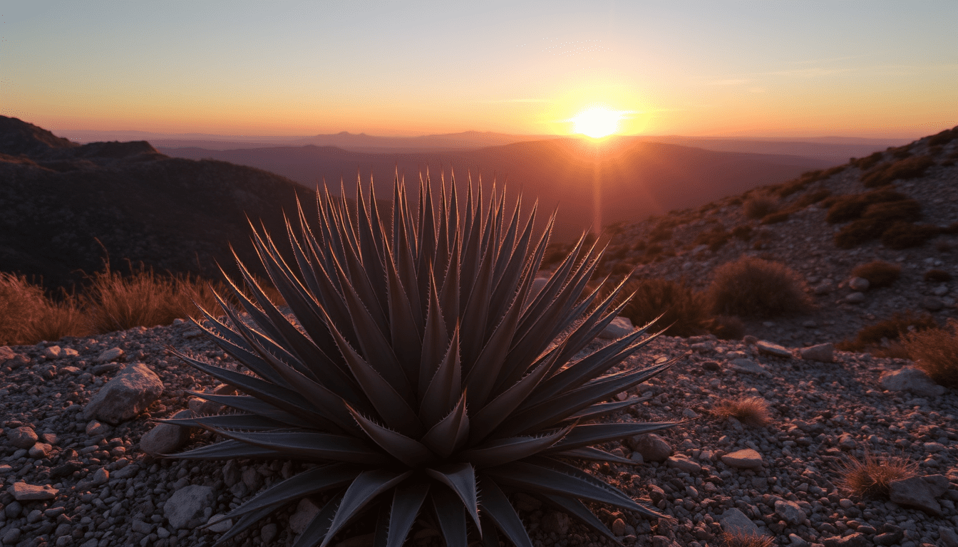 The unique beauty of aloe plicatilis