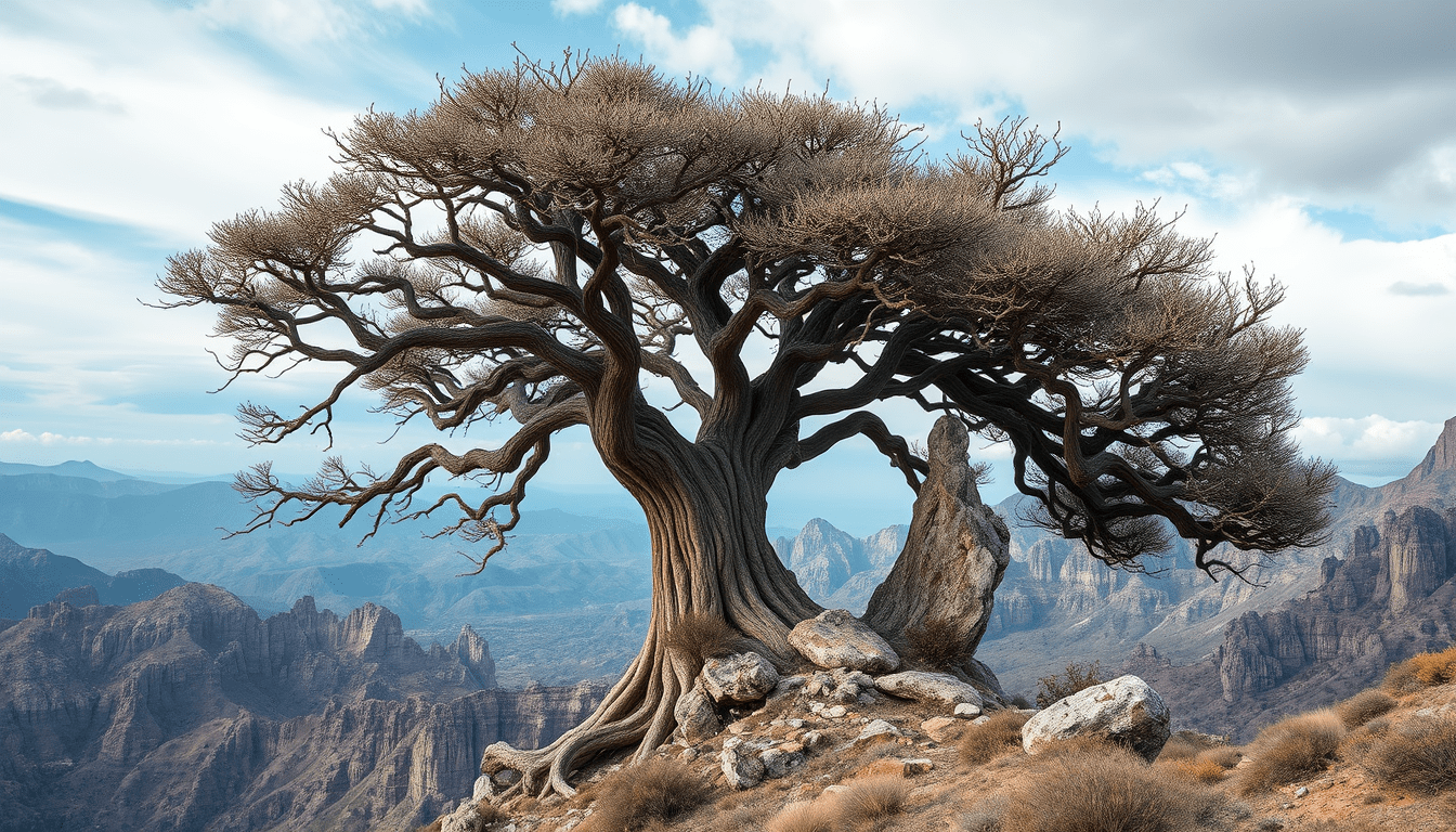 The unique beauty of dragon trees