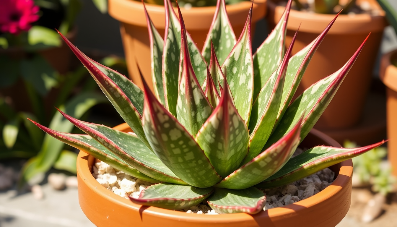 Understanding aloe variegation