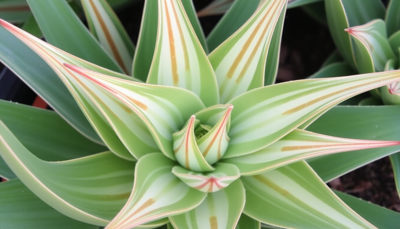 Understanding aloe variegation