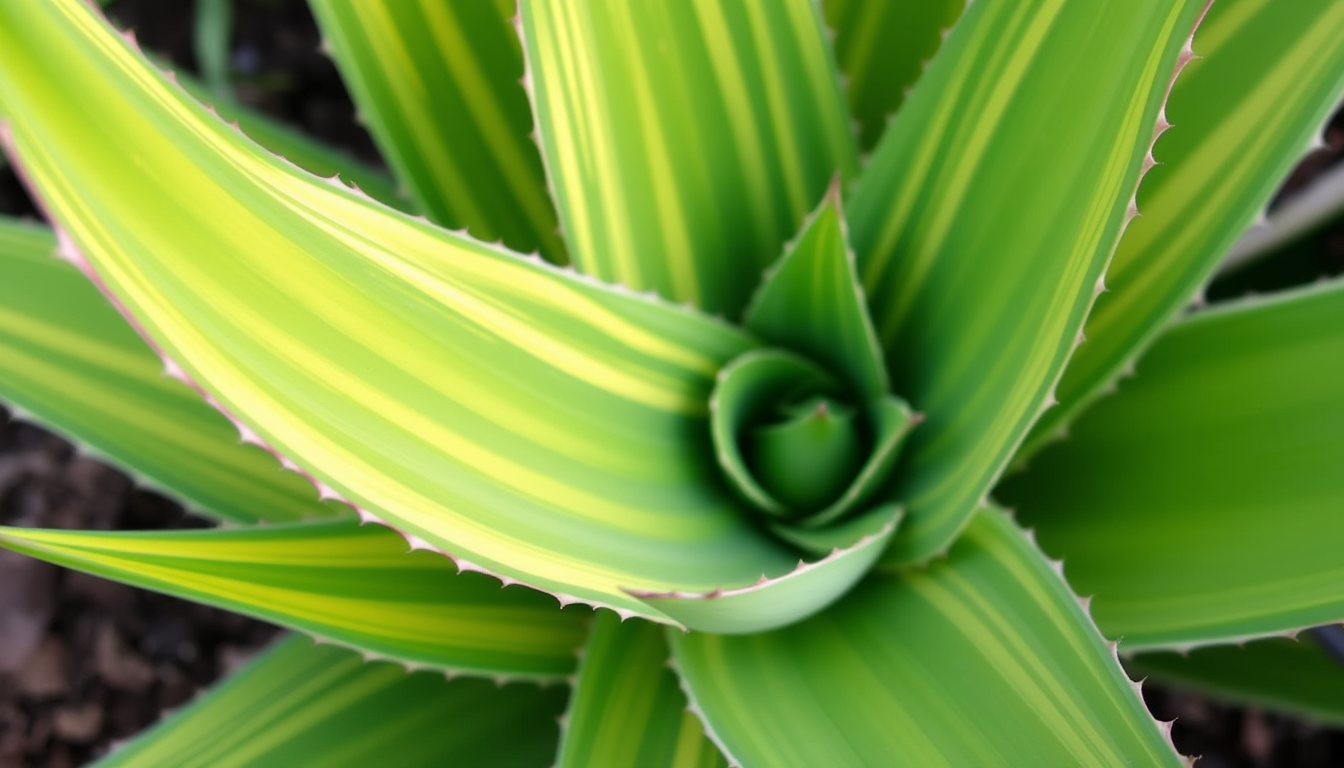 Understanding aloe variegation