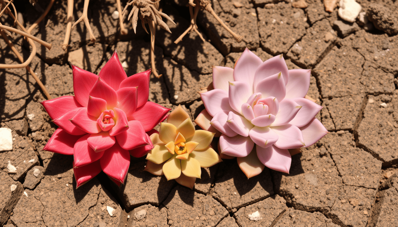 Xerophytes and their response to drought stress